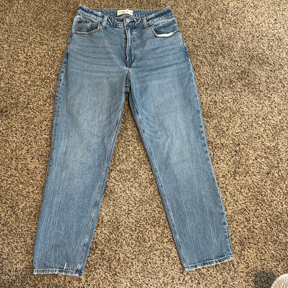 Abercrombie mom jeans 27